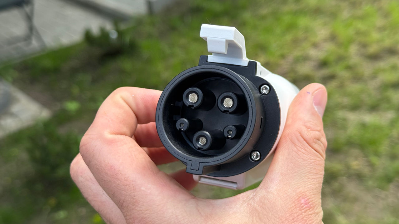 Адаптер для электромобилей Feyree Type 2 на Type 1 (32A, 7.4 кВт) — 2